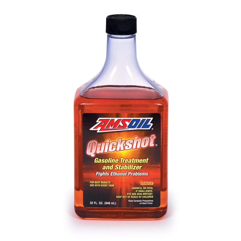 AMSOIL Quickshot gasoline treatment and stabilizer
