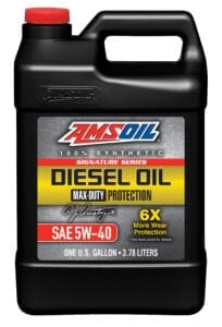 AMSOIL 5W-40 synthetic diesel motor oil