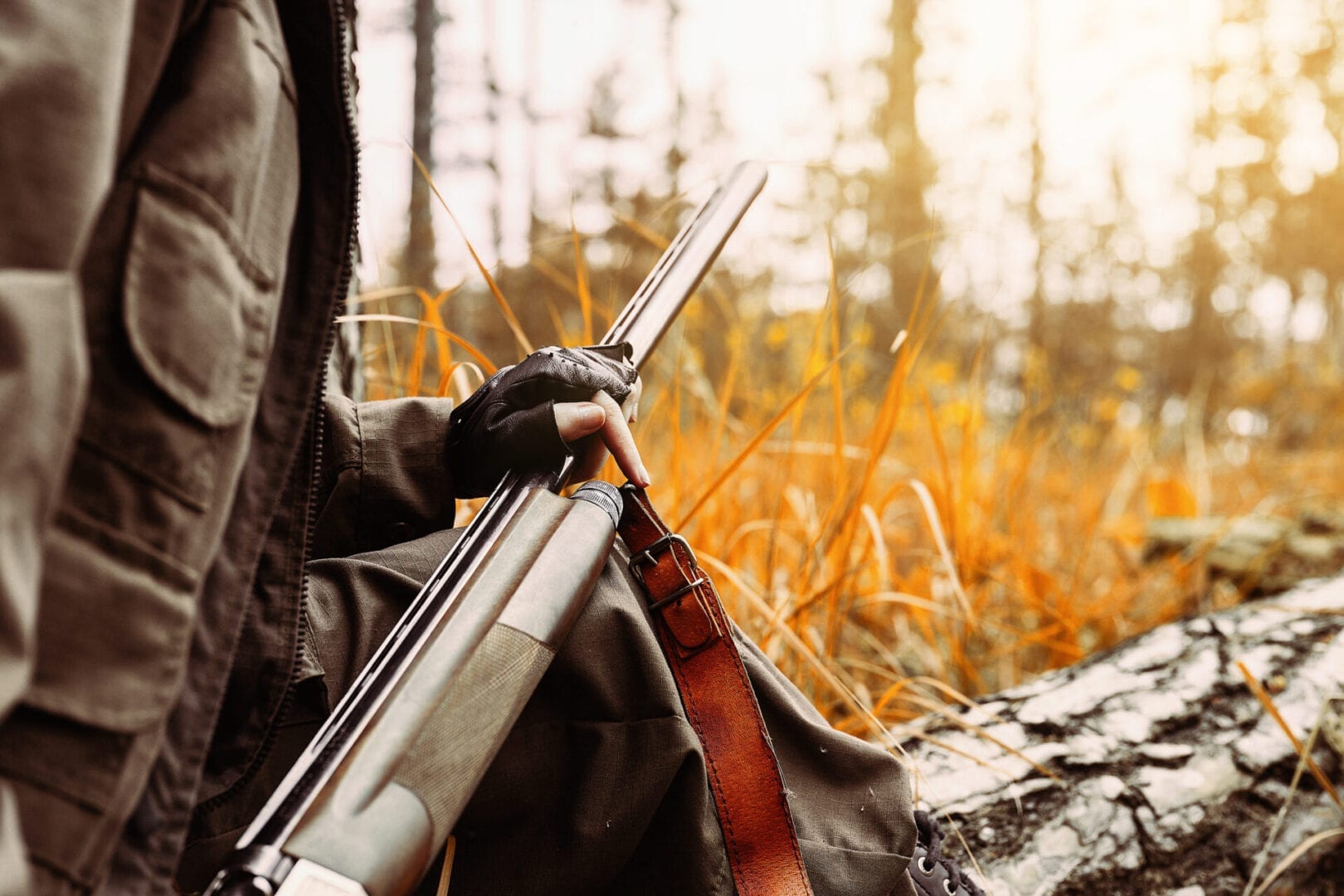 Hunter shotgun protected with AMSOIL