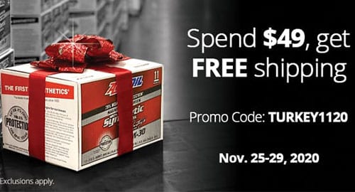 AMSOIL Free Shipping Promotion