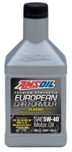 SAE 5W-40 FS Synthetic European Motor Oil