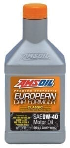 SAE 0W-40 FS Synthetic European Motor Oil