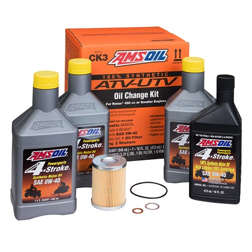 AMSOIL CAN-AM ATV/UTV Oil Change Kit