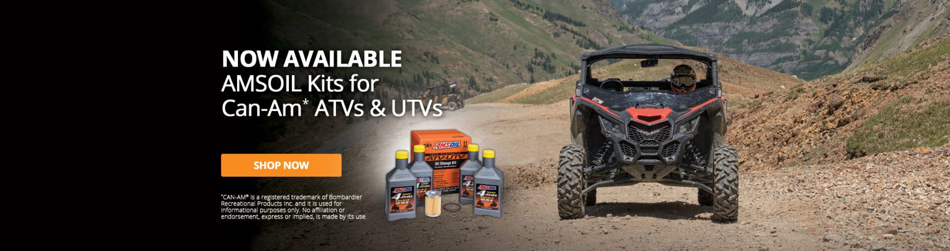 AMSOIL CAN-AM ATV/UTV Oil Change Kits