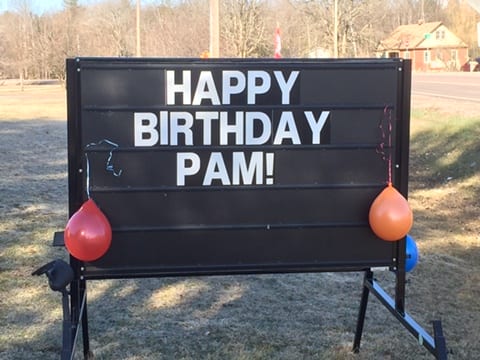 Happy Birthday Pam