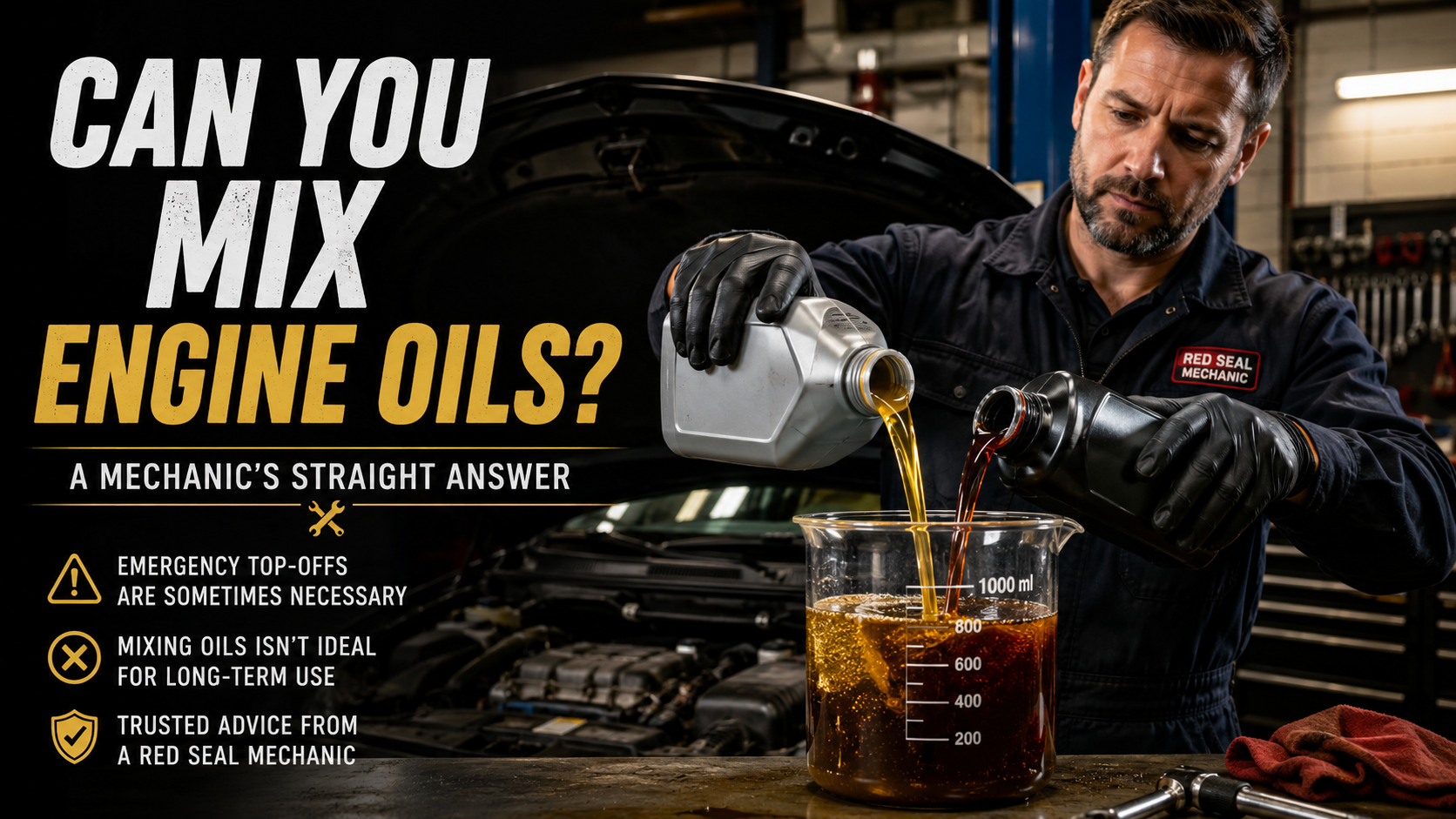 Can You Mix Engine Oils? A Mechanic's Straight Answer