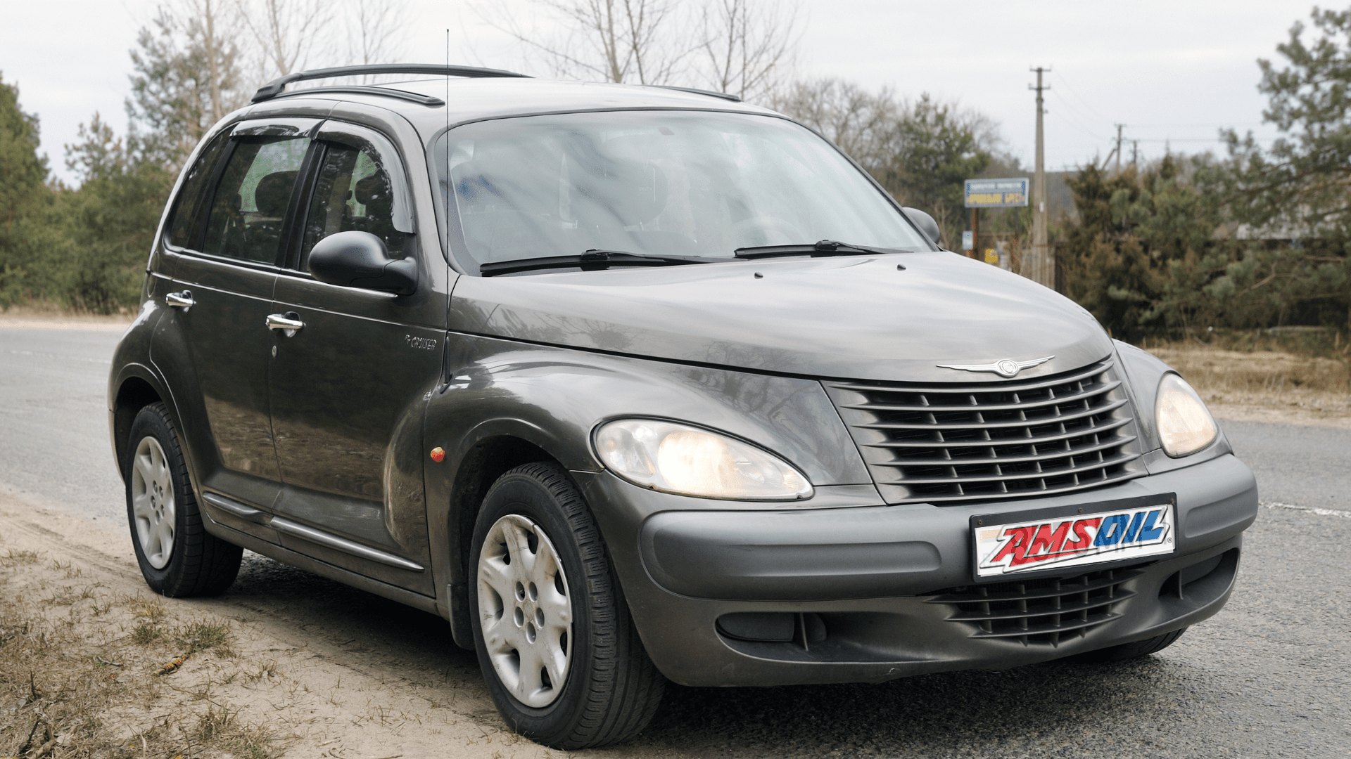 PT Cruiser on the road