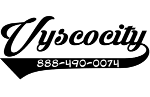 Vyscocity Inc. logo with contact phone number 1-888-490-0074