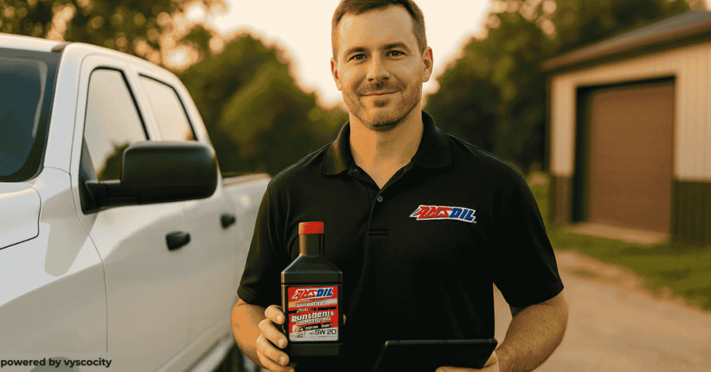 AMSOIL Dealer launching his business with product in hand and full support