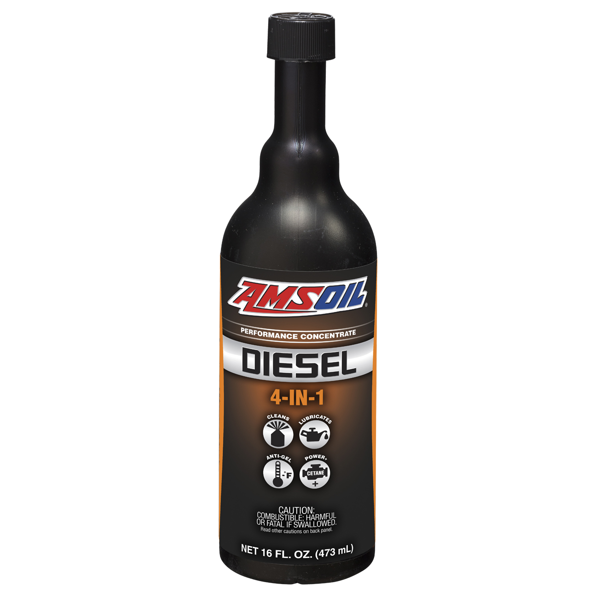 AMSOIL Diesel 4-IN-1 diesel fuel additive bottle